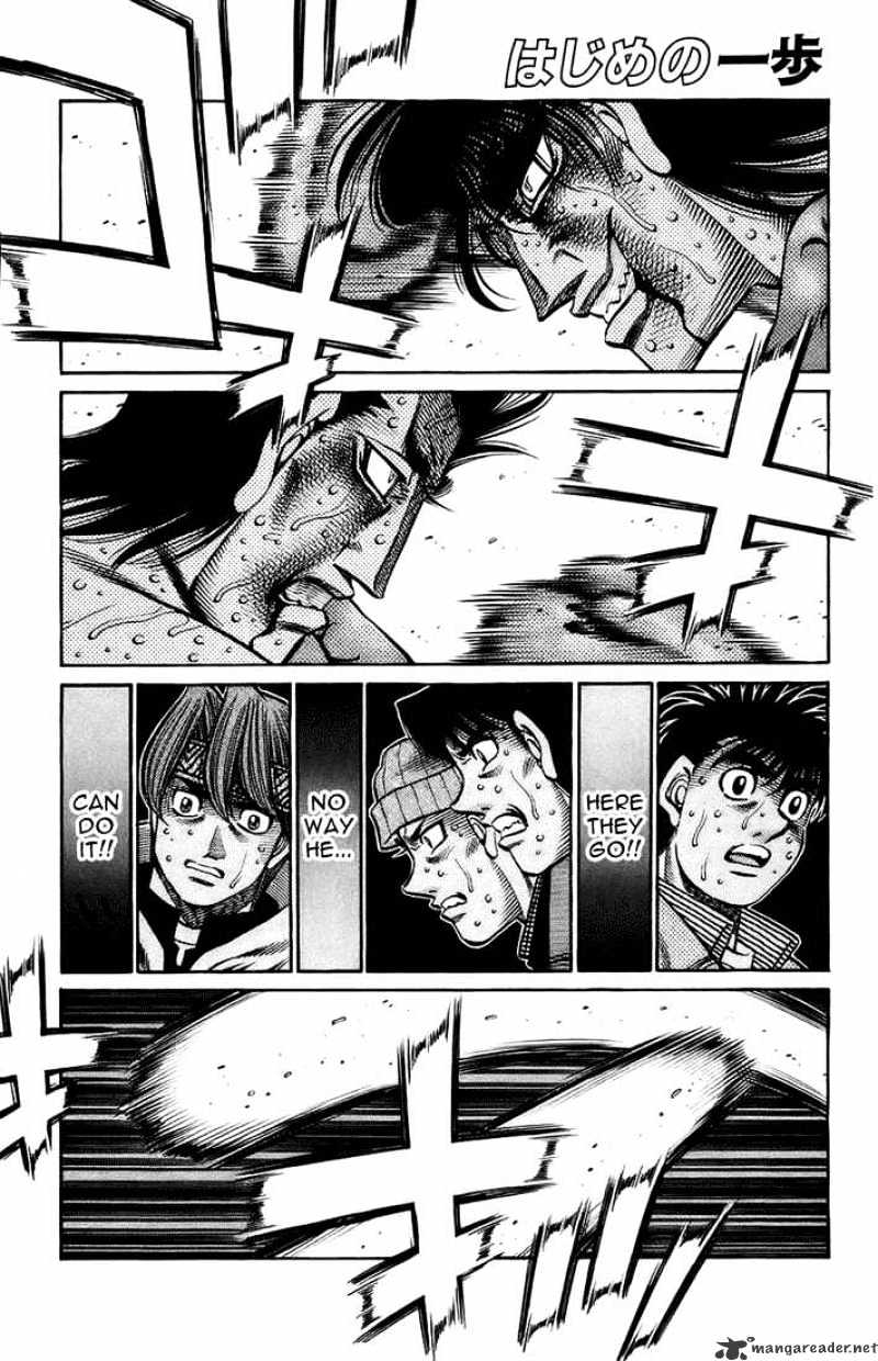 Hajime no Ippo: Fighting Spirit, Chapter 695 image 01